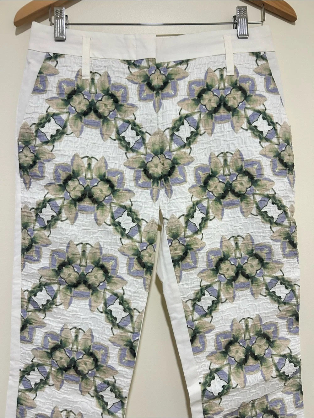 NWT Dorothee Schumacher Geometric Floral Art Trouser Pants Size 2